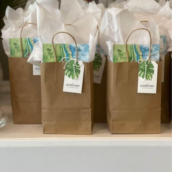 100 Wedding Welcome Guest Bags - Picture 2 of 4